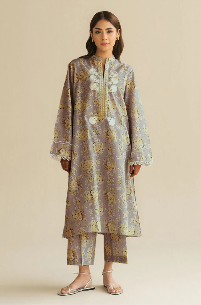 Lawn - 2PC Printed -1533