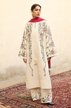 Lawn-3PC Embroidered Shirt With Digital Printed Jauqard Dupatta-5097