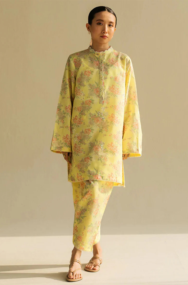 Lawn - 2PC Printed -1537