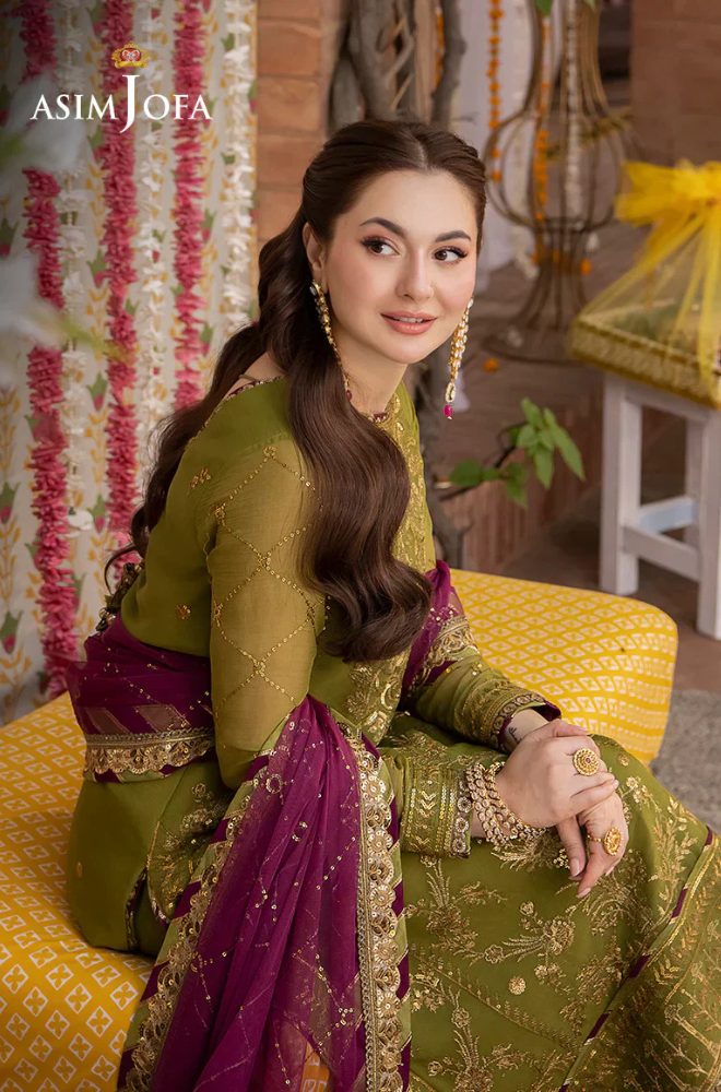 Lawn 3PC Embroidered With Chiffon Embroidered Dupatta-5020