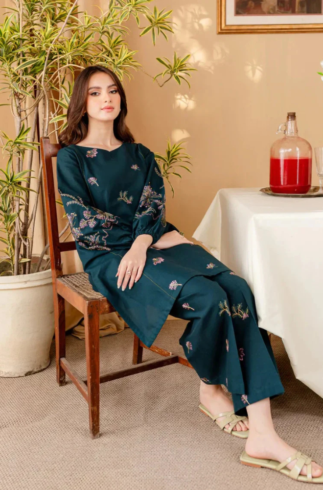 Lawn 2PC Embroidered -5008