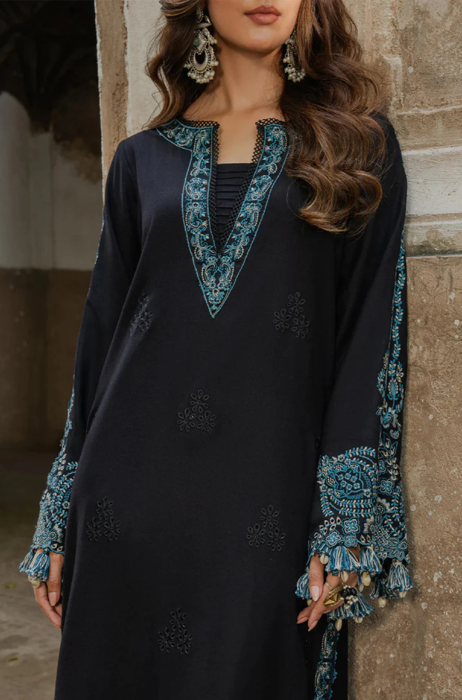 Lawn-3PC Embroidered Shirt With Digital Printed Jauqard Dupatta-5048