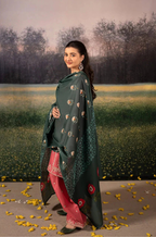 Lawn 3PC Embroidered with Digital Printed Jacquard Dupatta-5092