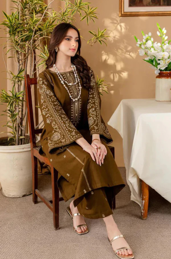 Lawn 2PC Embroidered-5006