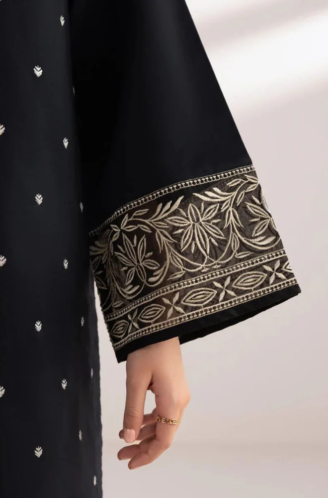 3PC LAWN EMBROIDERED SHIRT WITH DIGITAL PRINTED JACQUARD DUPATTA - 5027